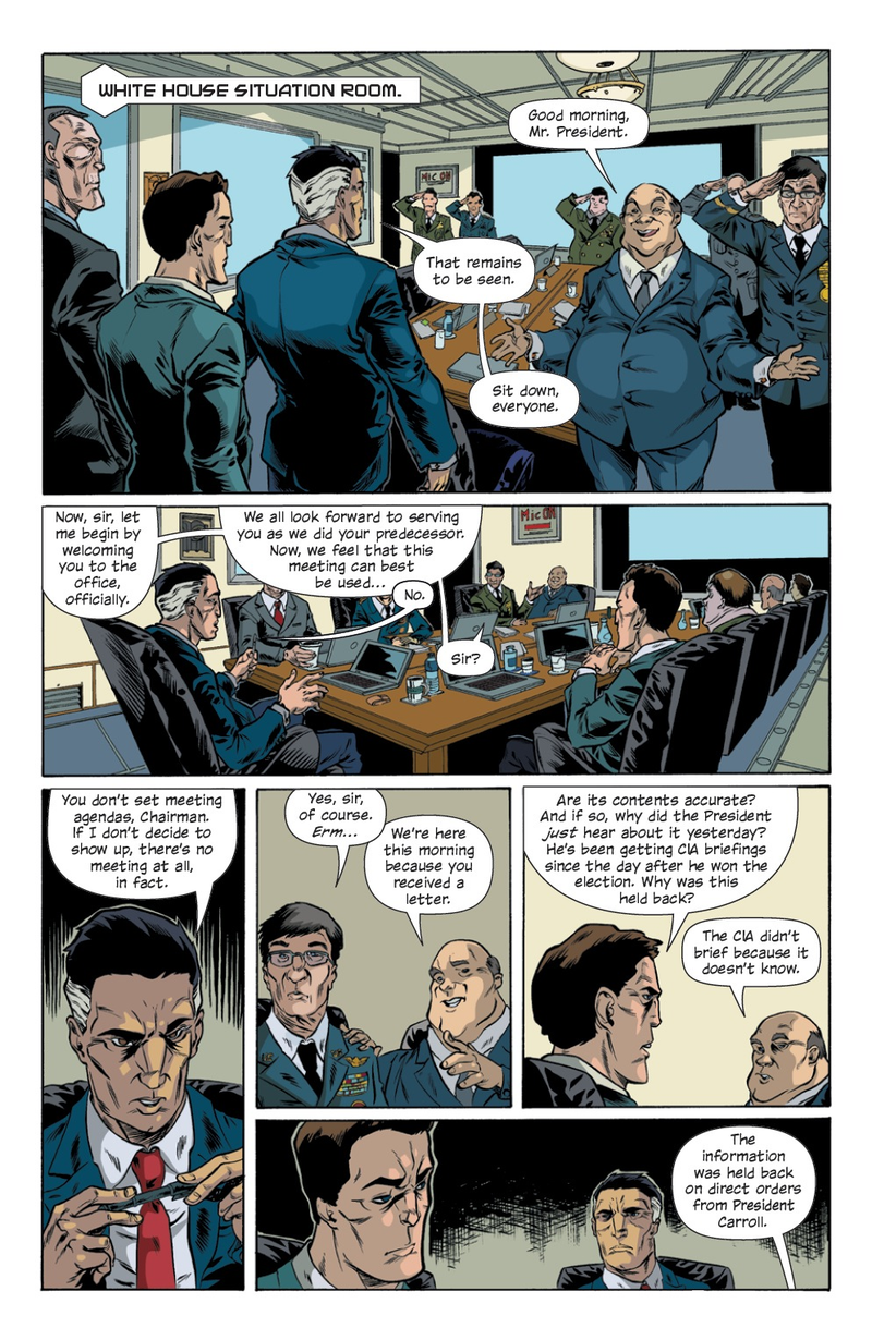 Illustration for article titled Read the first issue of Letter 44, the comic everyone's raving about